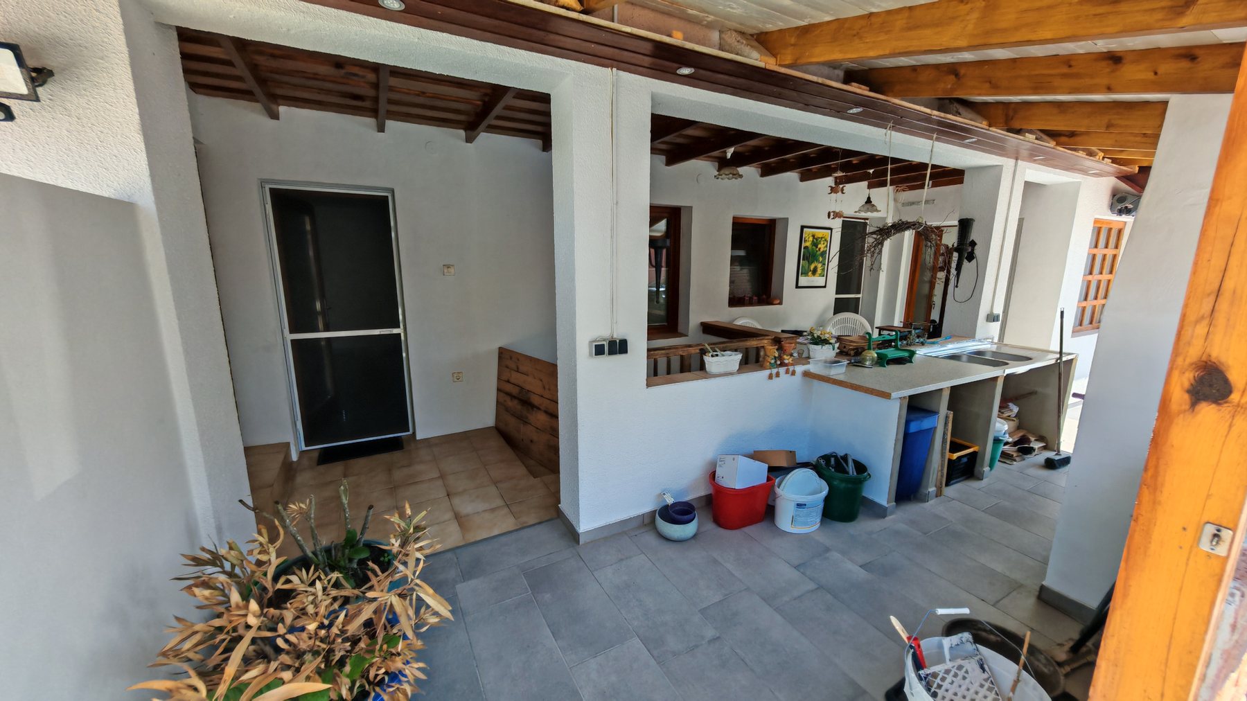 Einfamilienhaus mit Ferienwohnung in Szentliszló