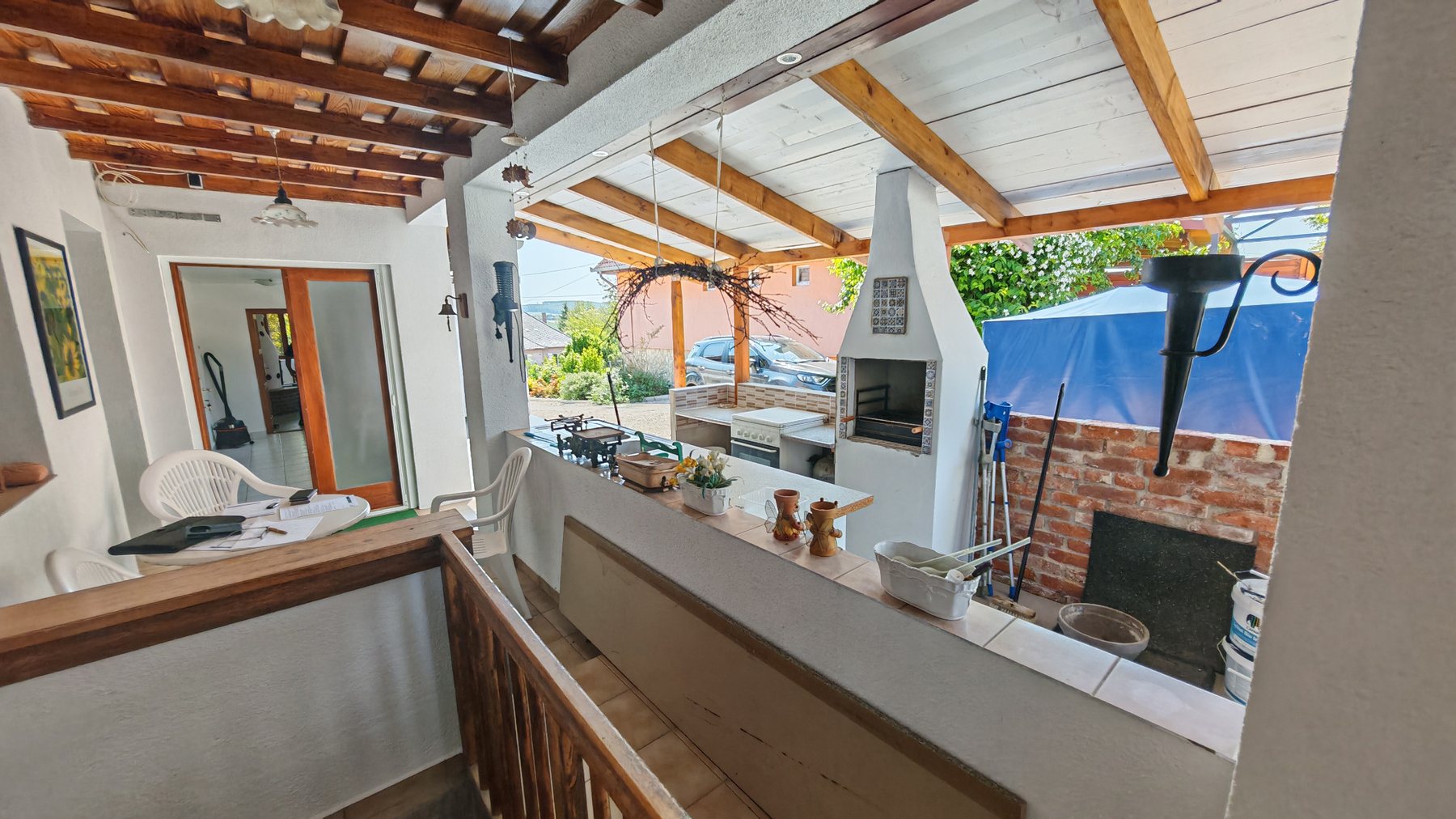 Einfamilienhaus mit Ferienwohnung in Szentliszló